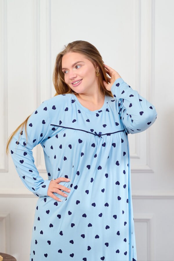 جلابيه كم طويل قلوب