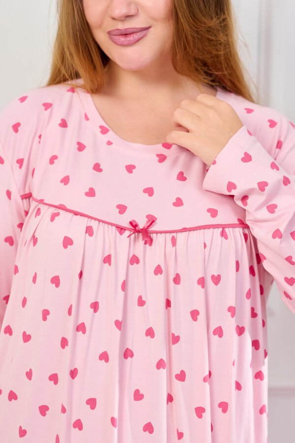 جلابيه كم طويل قلوب