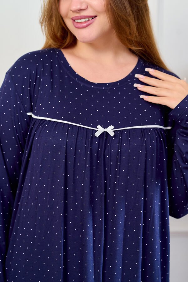 جلابيه كم طويل منقطه