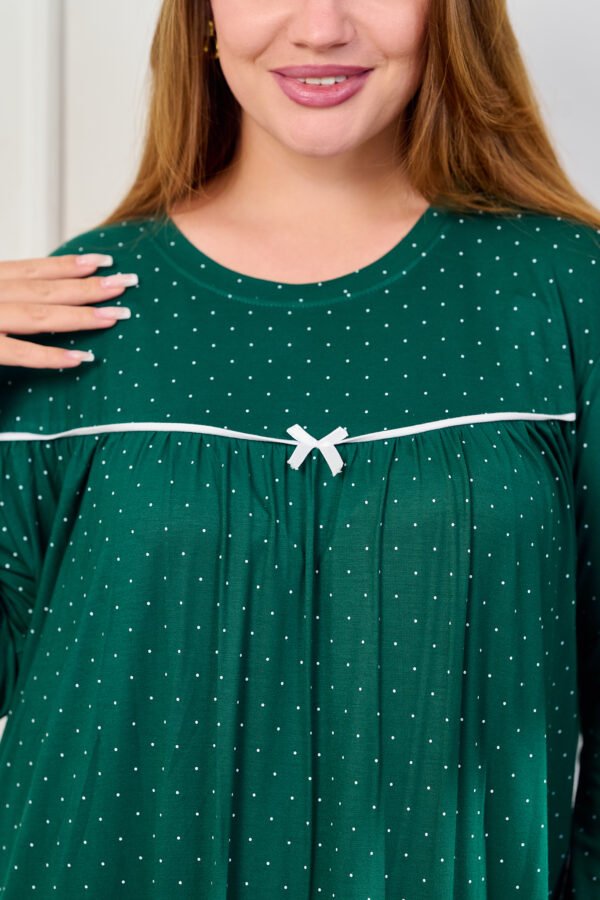 جلابيه كم طويل منقطه