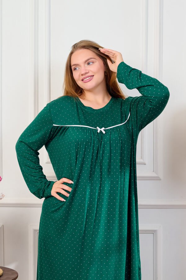 جلابيه كم طويل منقطه