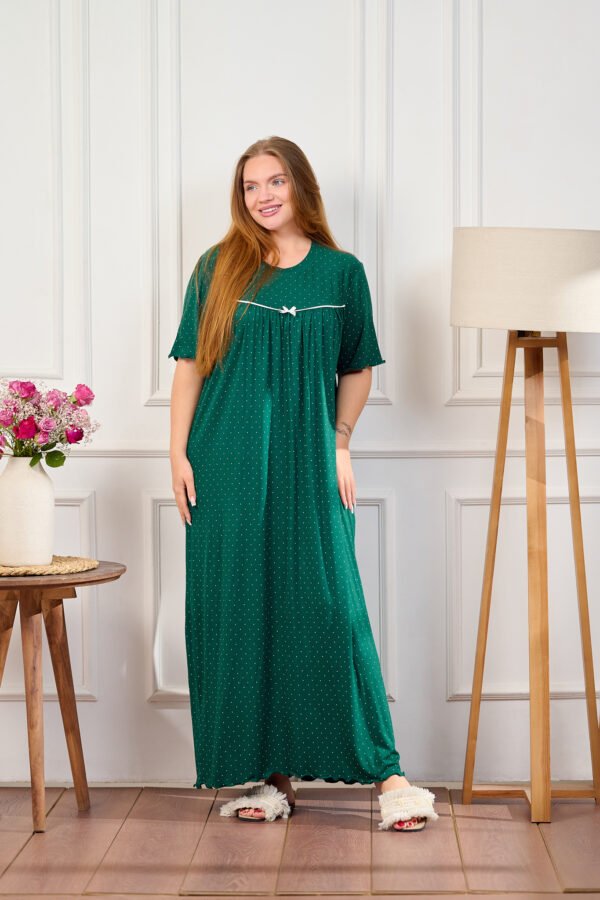 جلابيه نص كم منقط