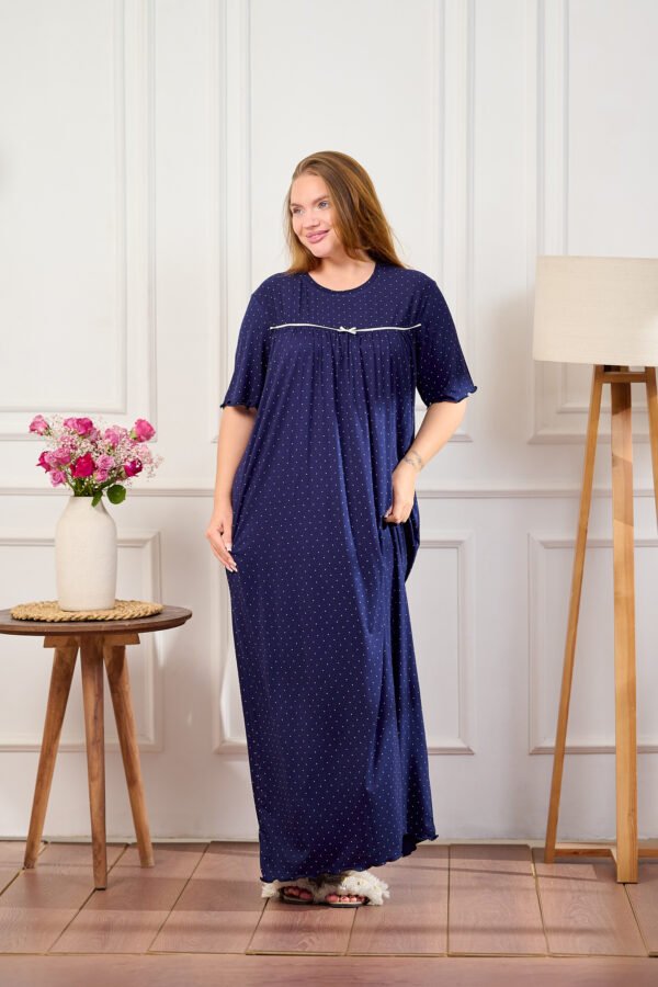 جلابيه نص كم منقط