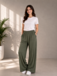 Big pants wide leg in a pocket.