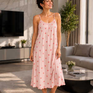 A heartbeat dress with a hole in the chest.